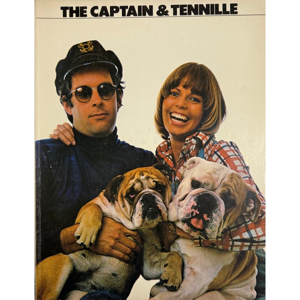 VTG The Captain & Tennille Guitar-Piano-Voice Song Book Circa 1975